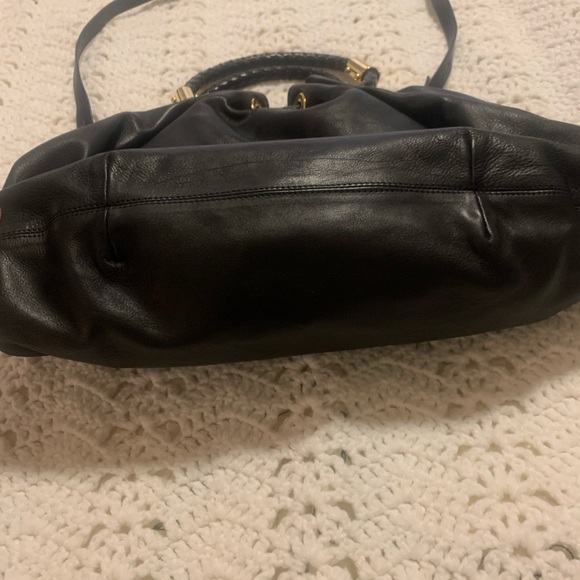 Michael Kors, leather black bag made in Italy - Picture 4 of 14